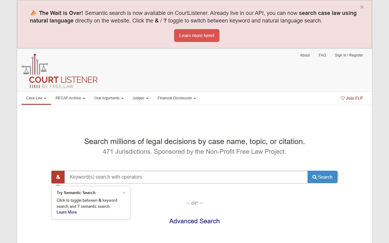 CourtListener federal docket context for Brown County cases